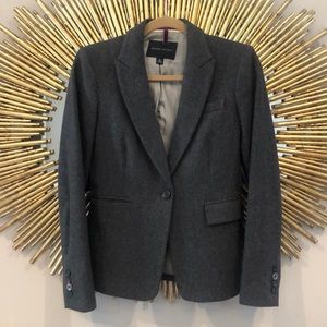 Banana Republic Grey Wool Blazer
